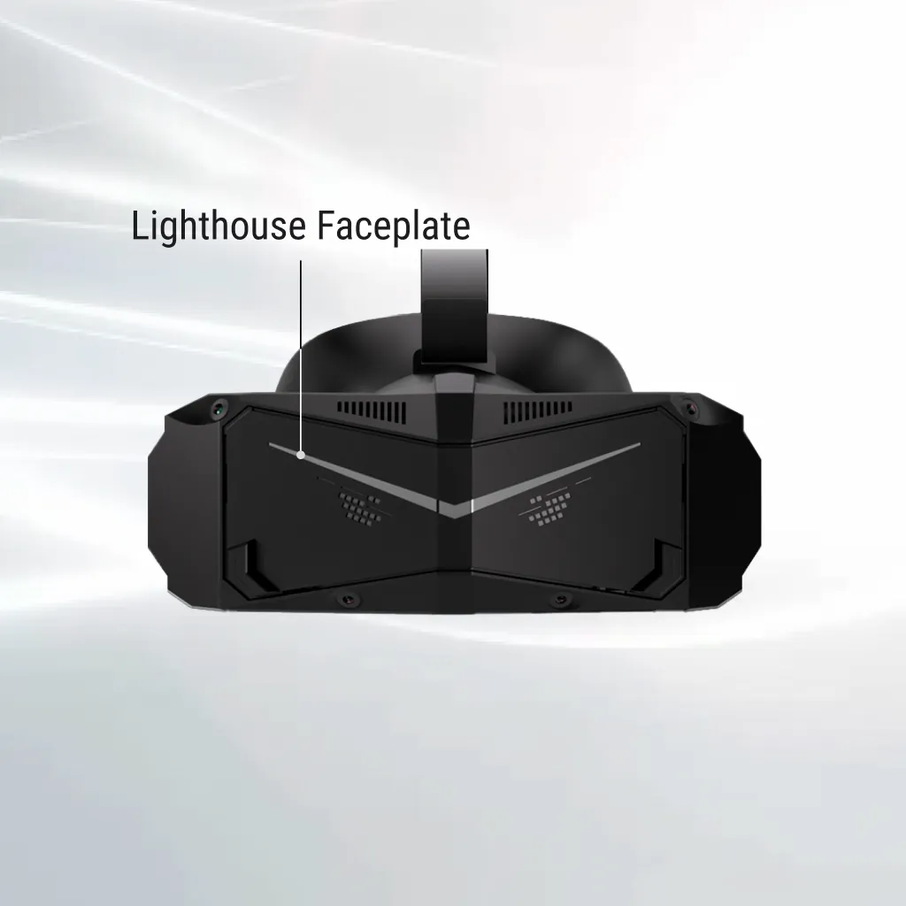 Pimax Crystal Light, Headset with Lighthouse Faceplate