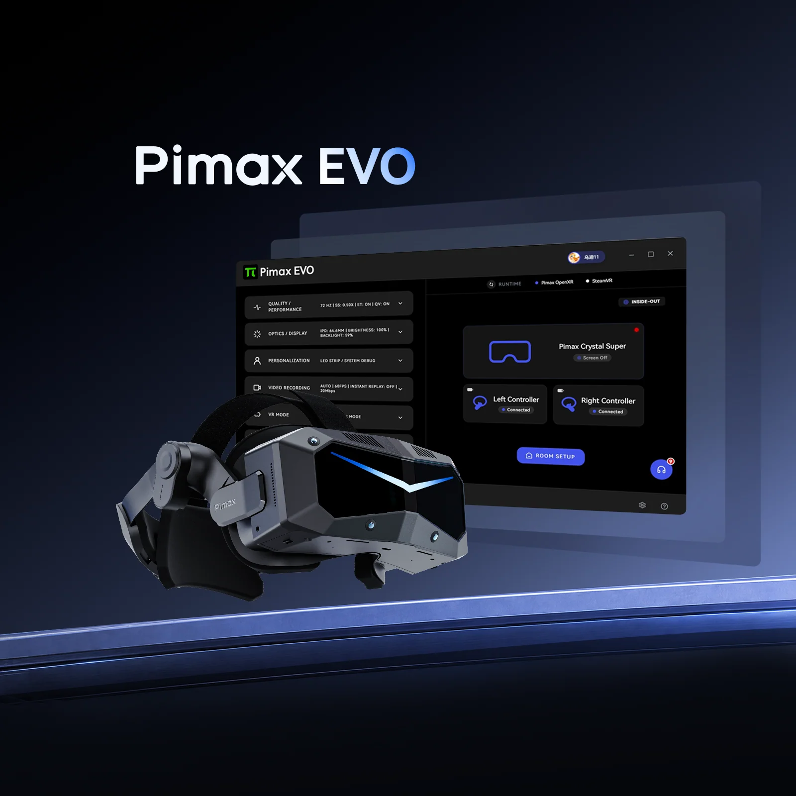 Pimax Headset with Pimax EVO - Image 3