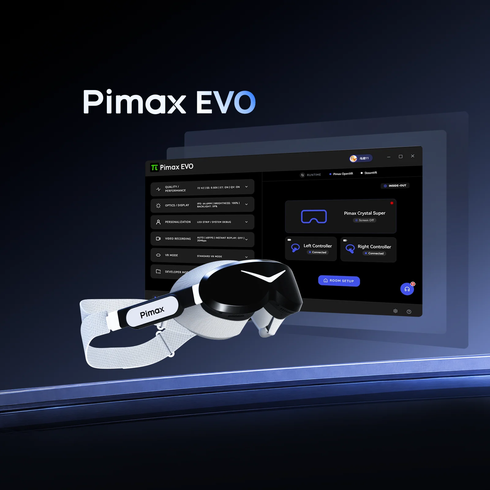 Pimax Headset with Pimax EVO - Image 6