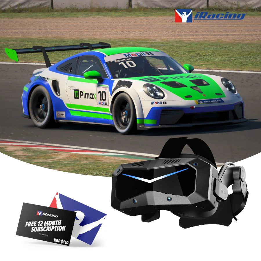 Pimax headset X 12 Month iRacing New Membership Bundle - Image 2