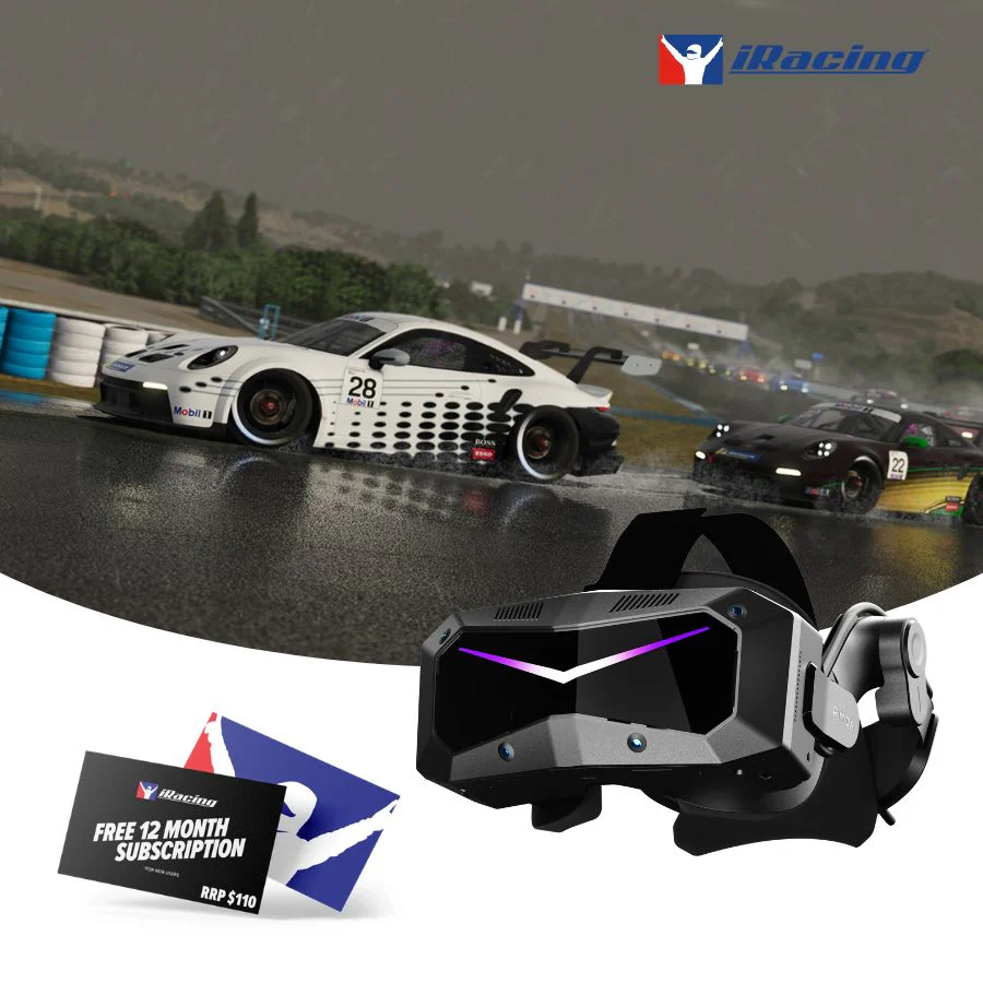 Pimax headset X 12 Month iRacing New Membership Bundle - Image 3